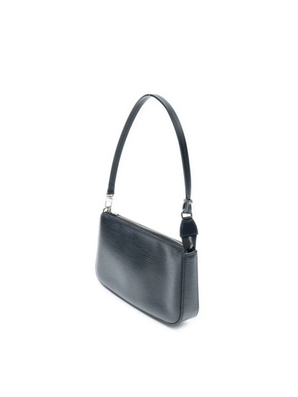 Louis Vuitton Pochette Black Epi Handbag